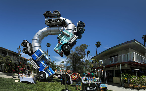Fremont Street - Big Rig Jig (30x48)