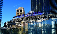 Las Vegas - Monorail West (24x40)