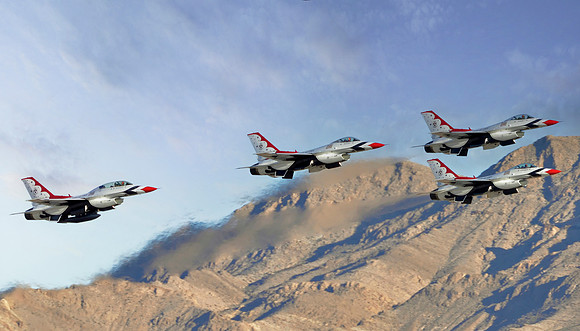 Air Force Thunderbirds 2 (24x42)