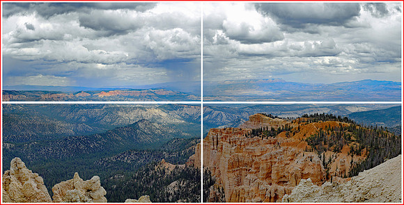 Bryce Canyon - Rainbow Point (60x120) 4 sections